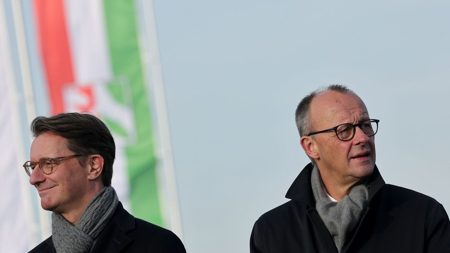 Am Montag kommt Kanzler Friedrich auf Einladung des NRW-CDU-Chefs Hendrik Wüst zu einer Klausur nach Meschede (Archivbild). Foto