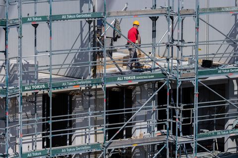 In NRW werden weniger neue Wohnungen gebaut als benötigt. (Archivbild) Foto: Rolf Vennenbernd/dpa