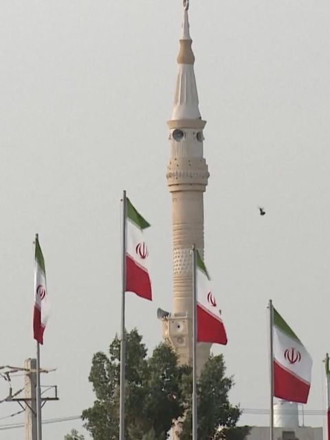 Iranische Flaggen