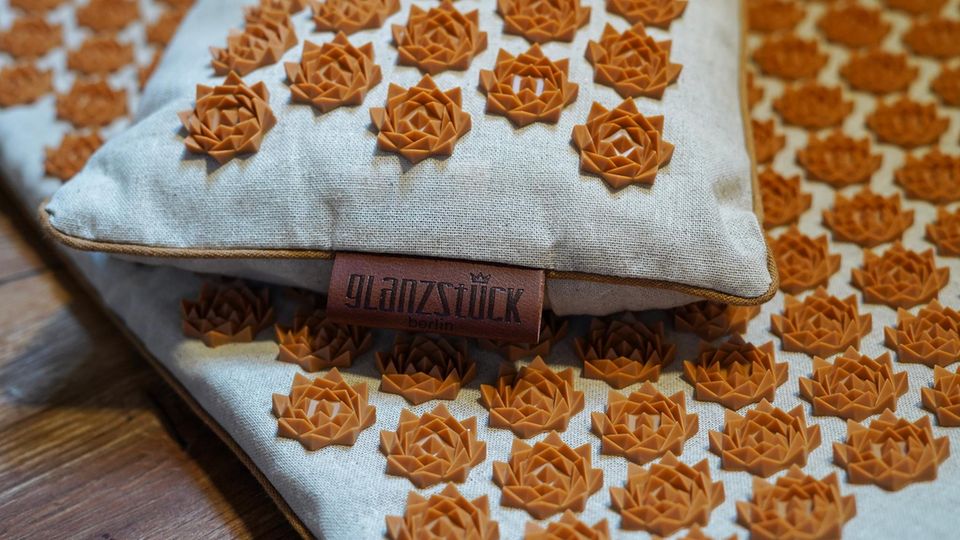Akupressurmatte Test: Glanzstück XL Akupressurmatte Premium Set Original