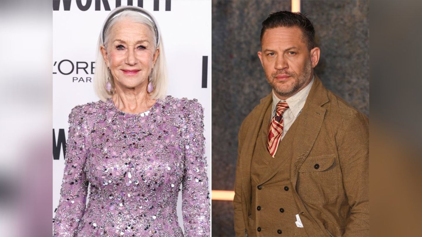 Helen Mirren springt Tom Hardy bei.