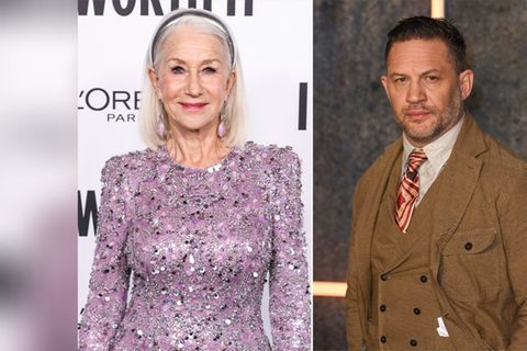 Helen Mirren springt Tom Hardy bei.