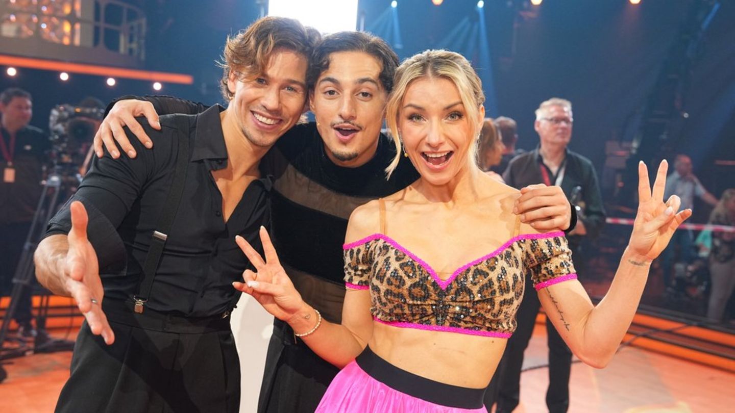 Joel Mattli (li.), Milano und Anna-Carina Woitschack: Wer wird „Dancing Star 2026"?