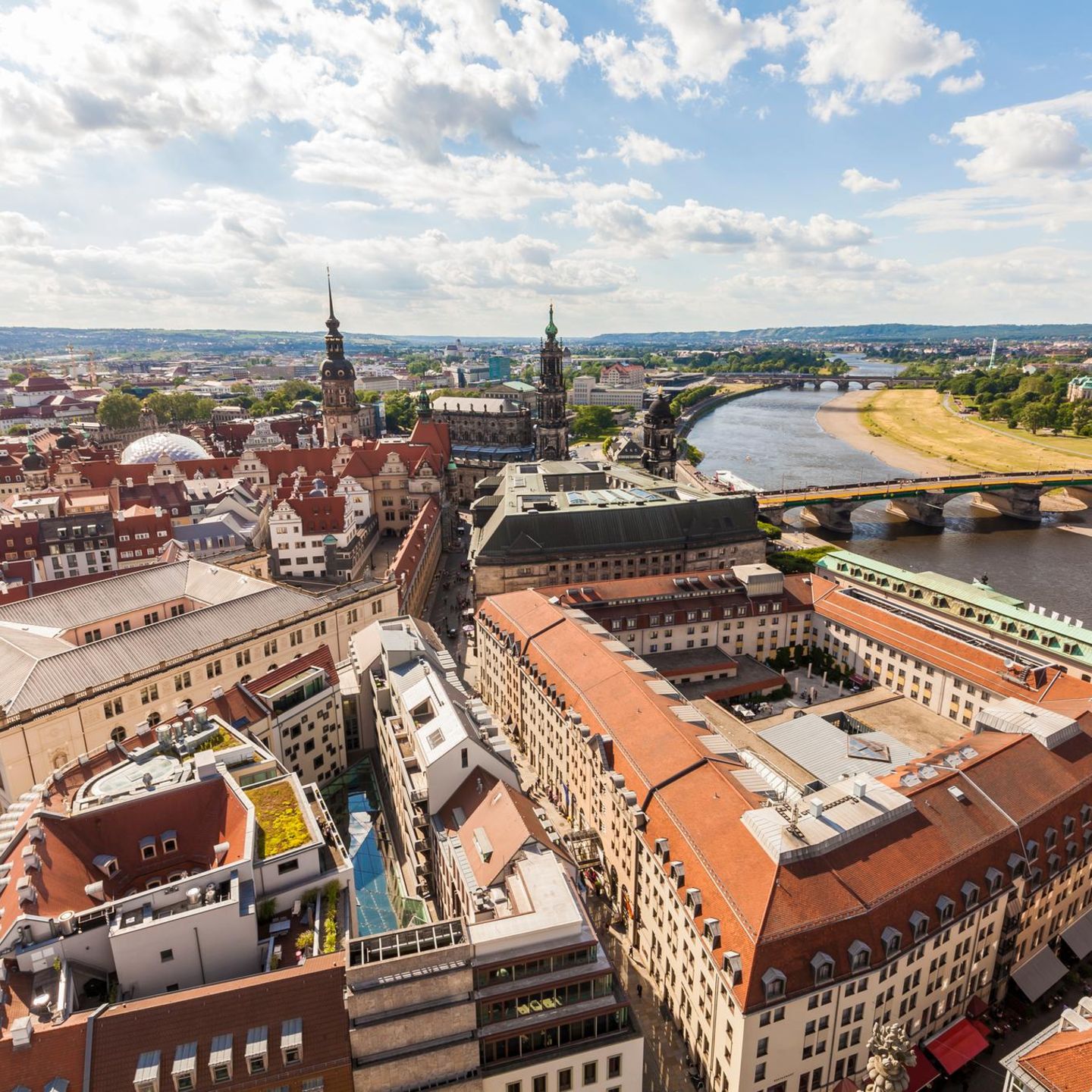 Auch in Dresden liegen die Angebotsmieten im Schnitt unter zehn Euro