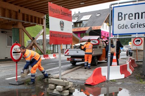 Von dem Verkehr auf der Brennerautobahn ist Gries stark betroffen