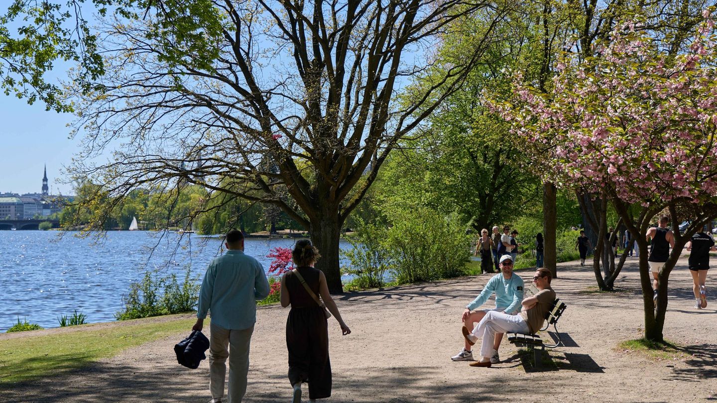 Der Frühling zeigte sich laut DWD von seiner sommerlichen Seite. (Archivbild) Foto: Georg Wendt/dpa
