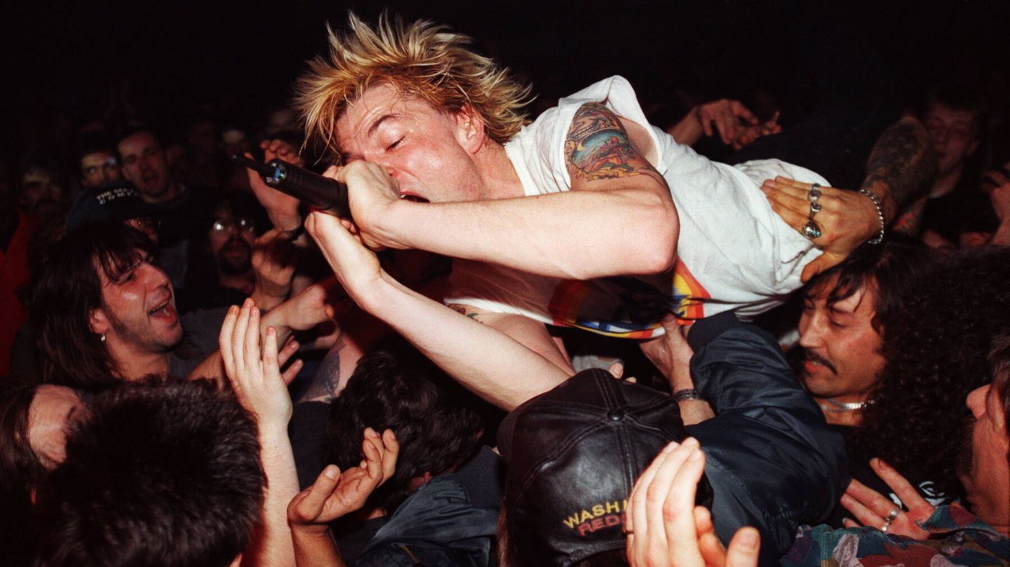 Campino bei einem Konzert Die Toten Hosen
