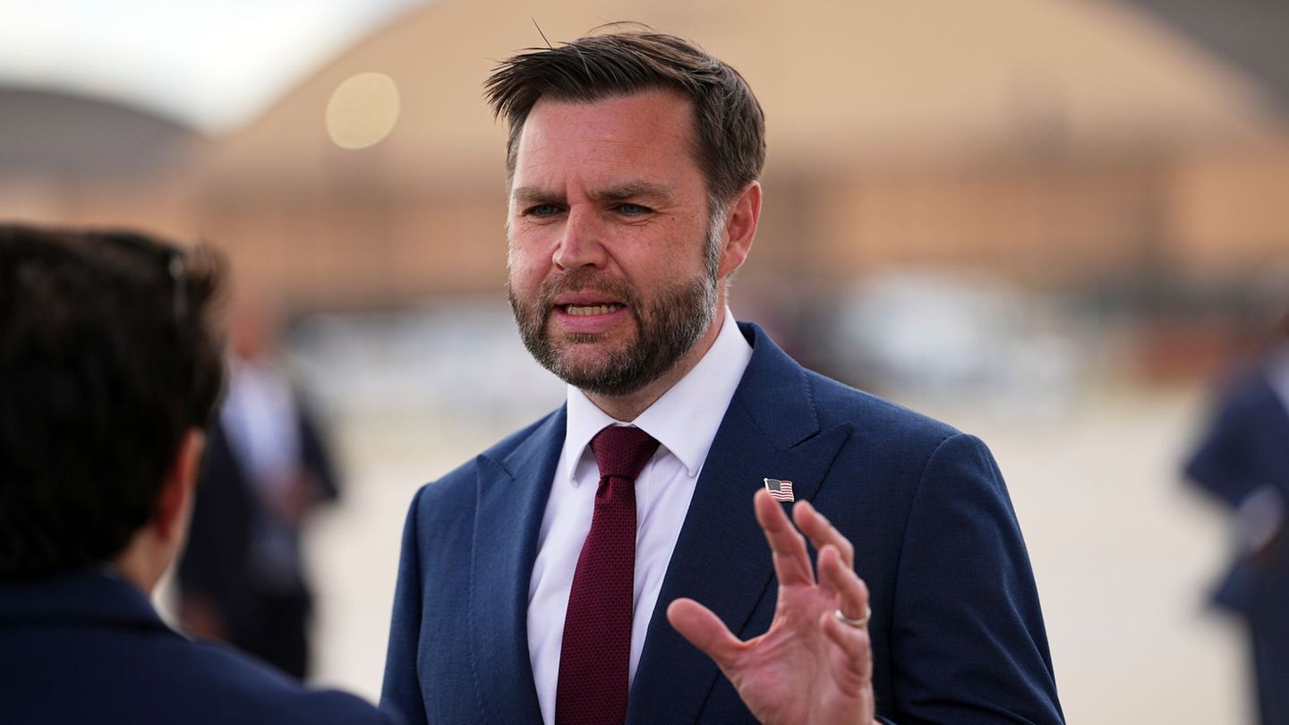 Laut US-Vizepräsident Vance gibt es in den Verhandlungen mit dem Iran Fortschritte. Foto: Matt Rourke/Pool AP/AP/dpa