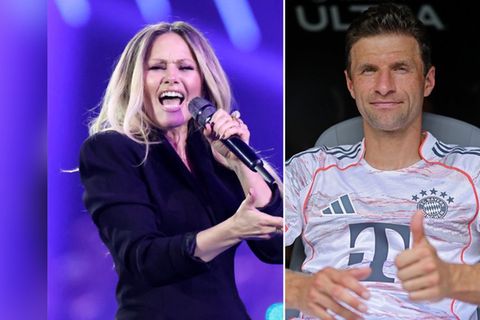 Thomas Müller ist offenbar nicht nur von Helene Fischers WM-Song ein Fan.