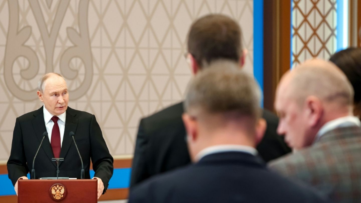 Putin in Astana