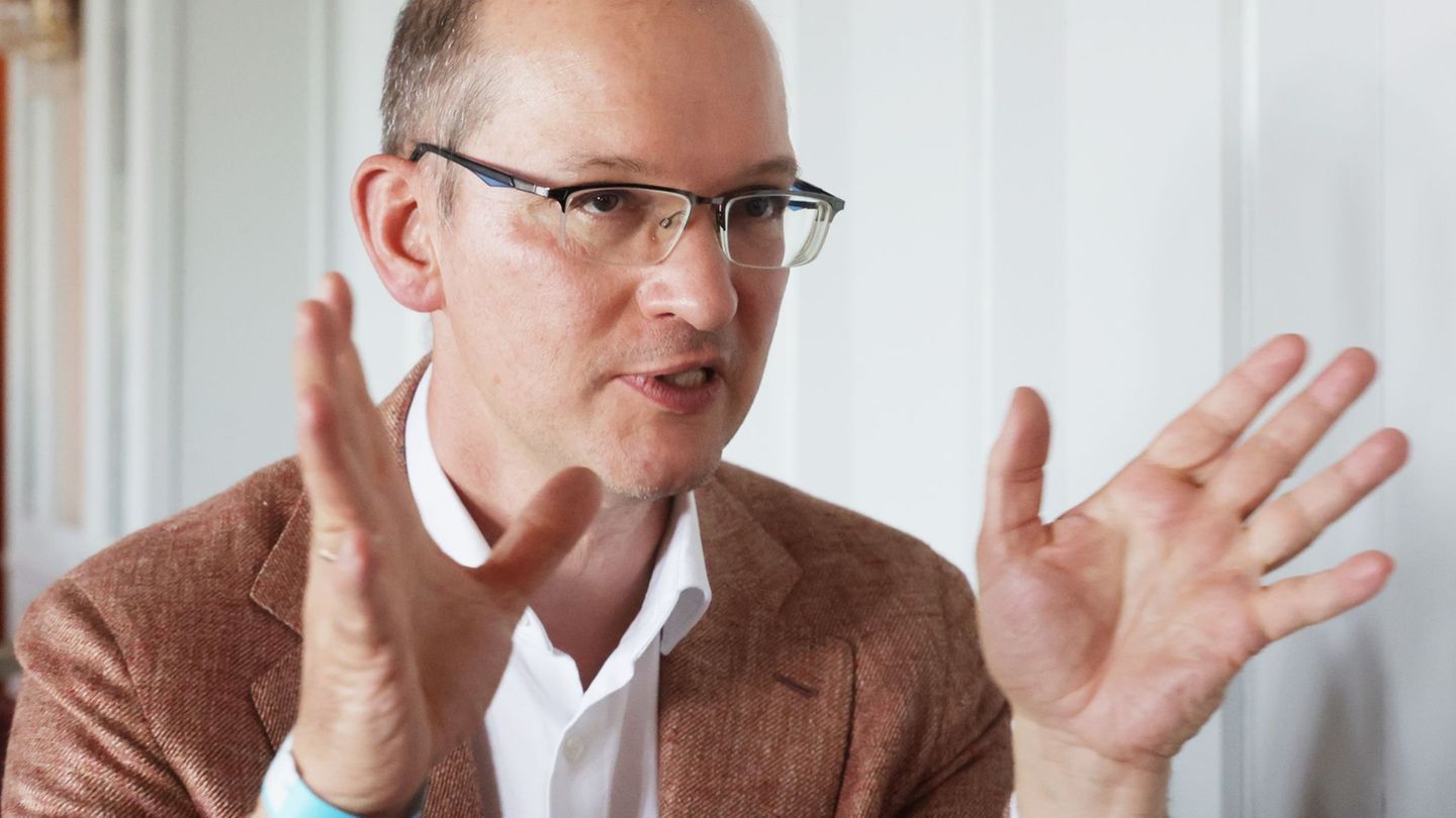 Thüringens AfD-Co-Chef Stefan Möller will für den Bundesvorstand kandidieren Foto: Bodo Schackow/dpa