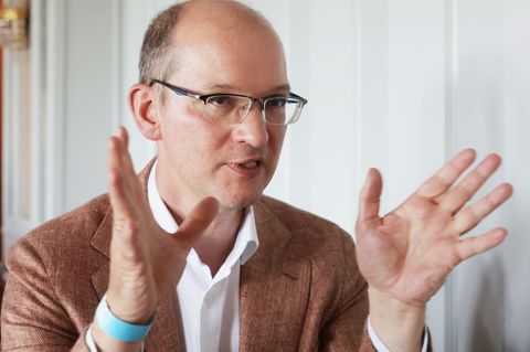 Thüringens AfD-Co-Chef Stefan Möller will für den Bundesvorstand kandidieren Foto: Bodo Schackow/dpa