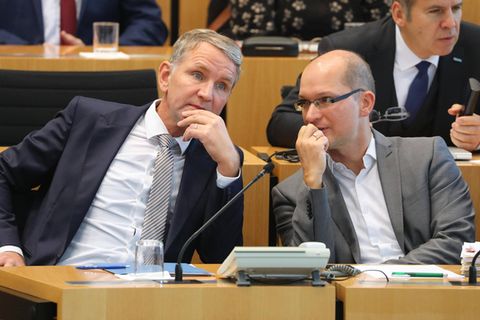 Björn Höcke und Stefan Möller