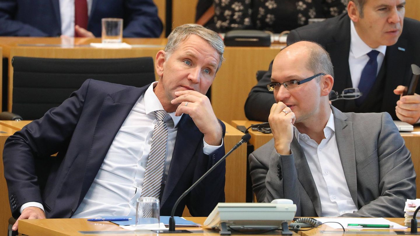 Björn Höcke und Stefan Möller
