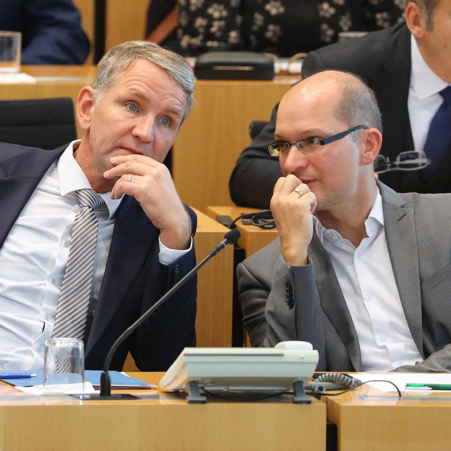 Björn Höcke und Stefan Möller