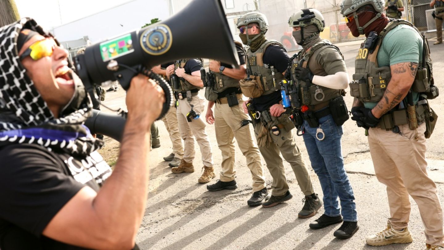 Demonstration in Newark