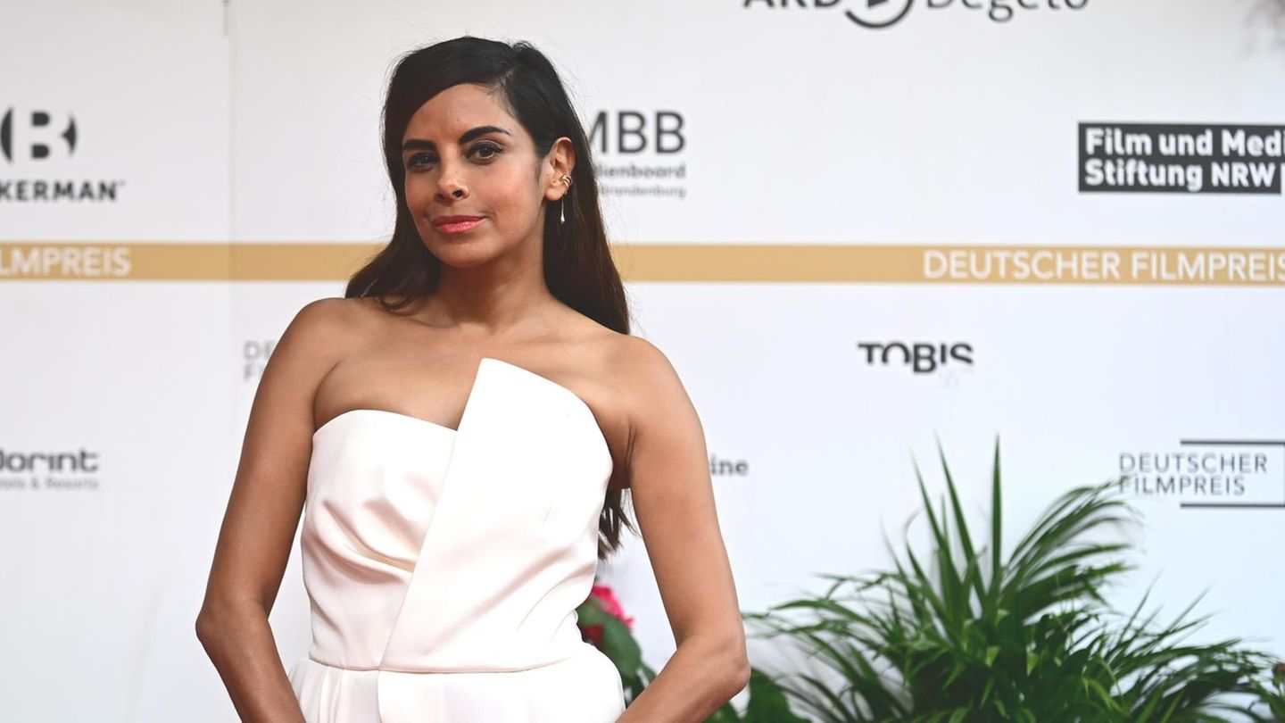 Collien Fernandes beim Deutschen Filmpreis