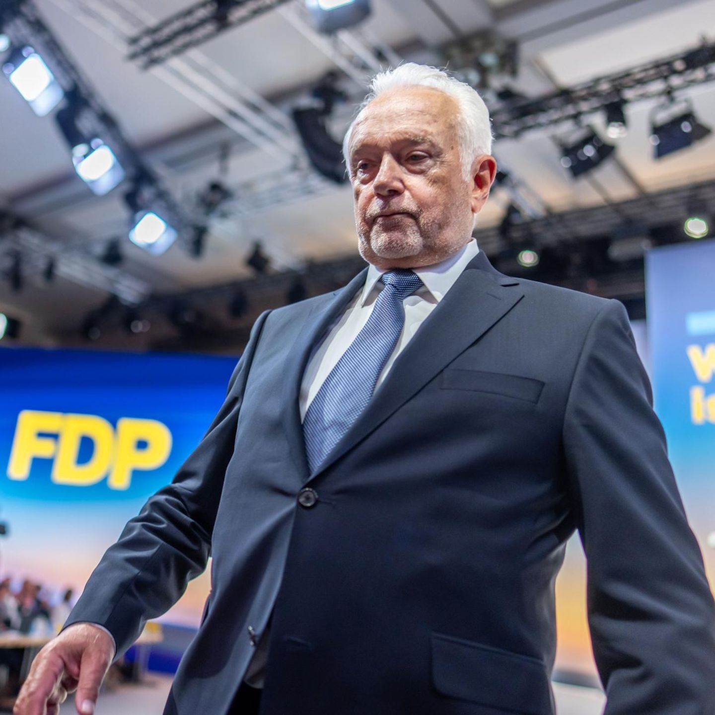 Bundesparteitag der FDP: Wolfgang Kubicki ist neuer Parteichef