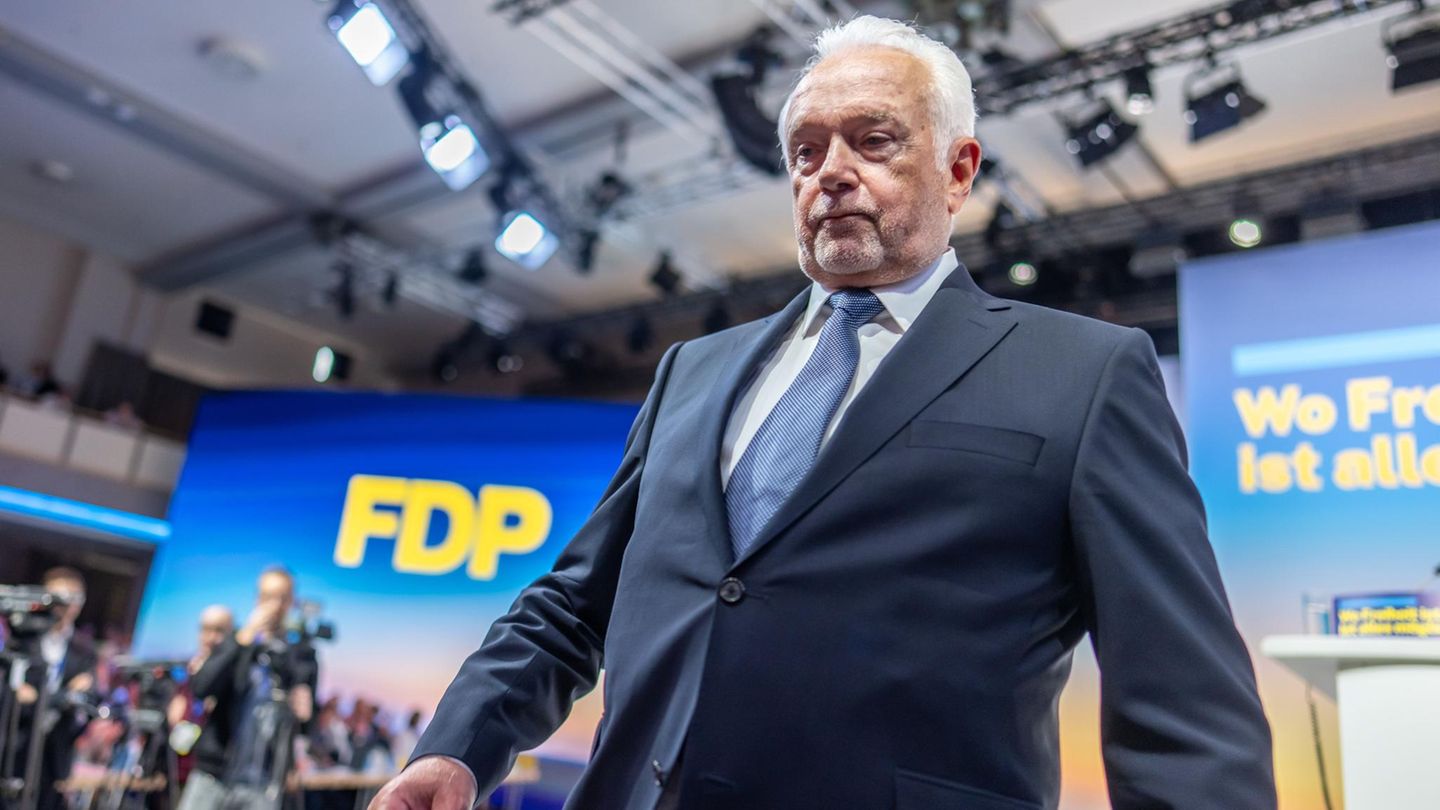 Bundesparteitag der FDP: Wolfgang Kubicki ist neuer Parteichef
