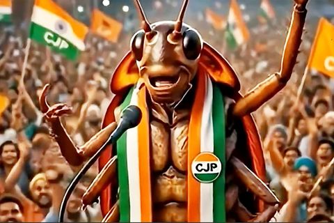 Indien: Widerspenstige Kakerlaken-Partei versammelt Millionen hinter sich