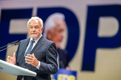 Wolfgang Kubicki siegt in Kampfabstimmung um den FDP-Vorsitz Foto: Michael Kappeler/dpa