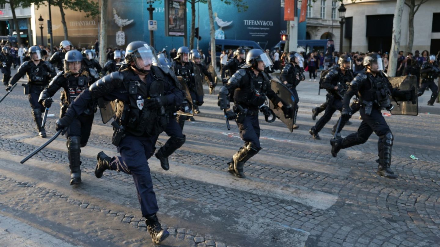Polizei in Paris