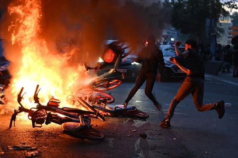 Schwere Krawalle überschatten CL-Sieg von PSG