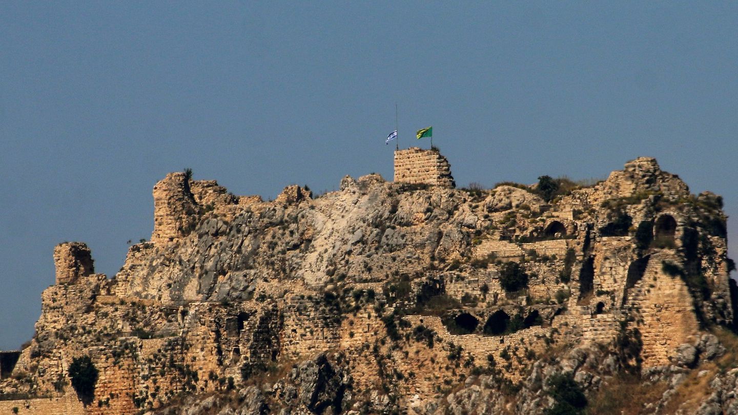 Die Kreuzritterfestung Beaufort gilt als strategisch bedeutsam. Foto: Marwan Naamani/ZUMA Press Wire/dpa