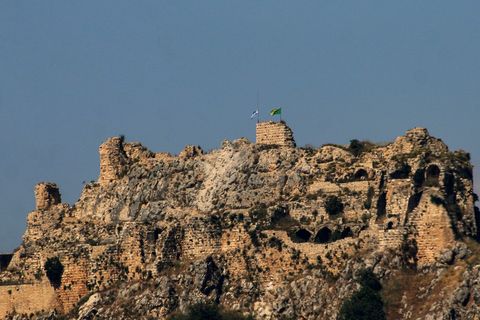 Die Kreuzritterfestung Beaufort gilt als strategisch bedeutsam. Foto: Marwan Naamani/ZUMA Press Wire/dpa