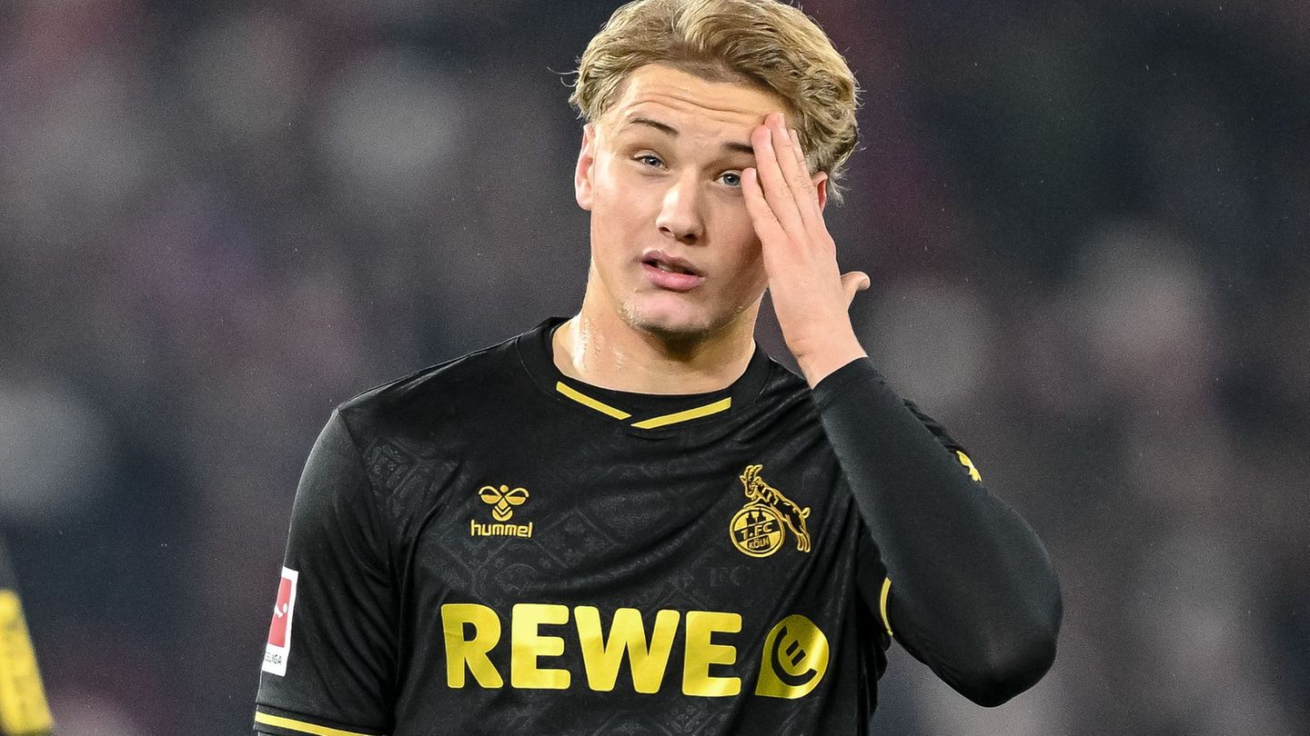 Finn Schenten und der 1. FC Köln verpassen die Titelverteidigung. (Archivbild) Foto: Harry Langer/dpa