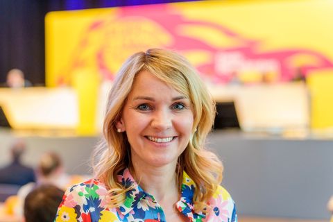 Die Co-Fraktionsvorsitzende der FDP im hessischen Landtag, Wiebke Knell, wurde als Beisitzerin in den neuen Bundesvorstand gewäh