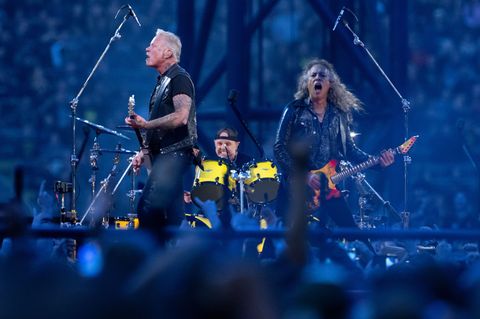 Metallica gehört zu den erfolgreichsten Rockbands der Welt. (Archivbild) Foto: Sven Hoppe/dpa