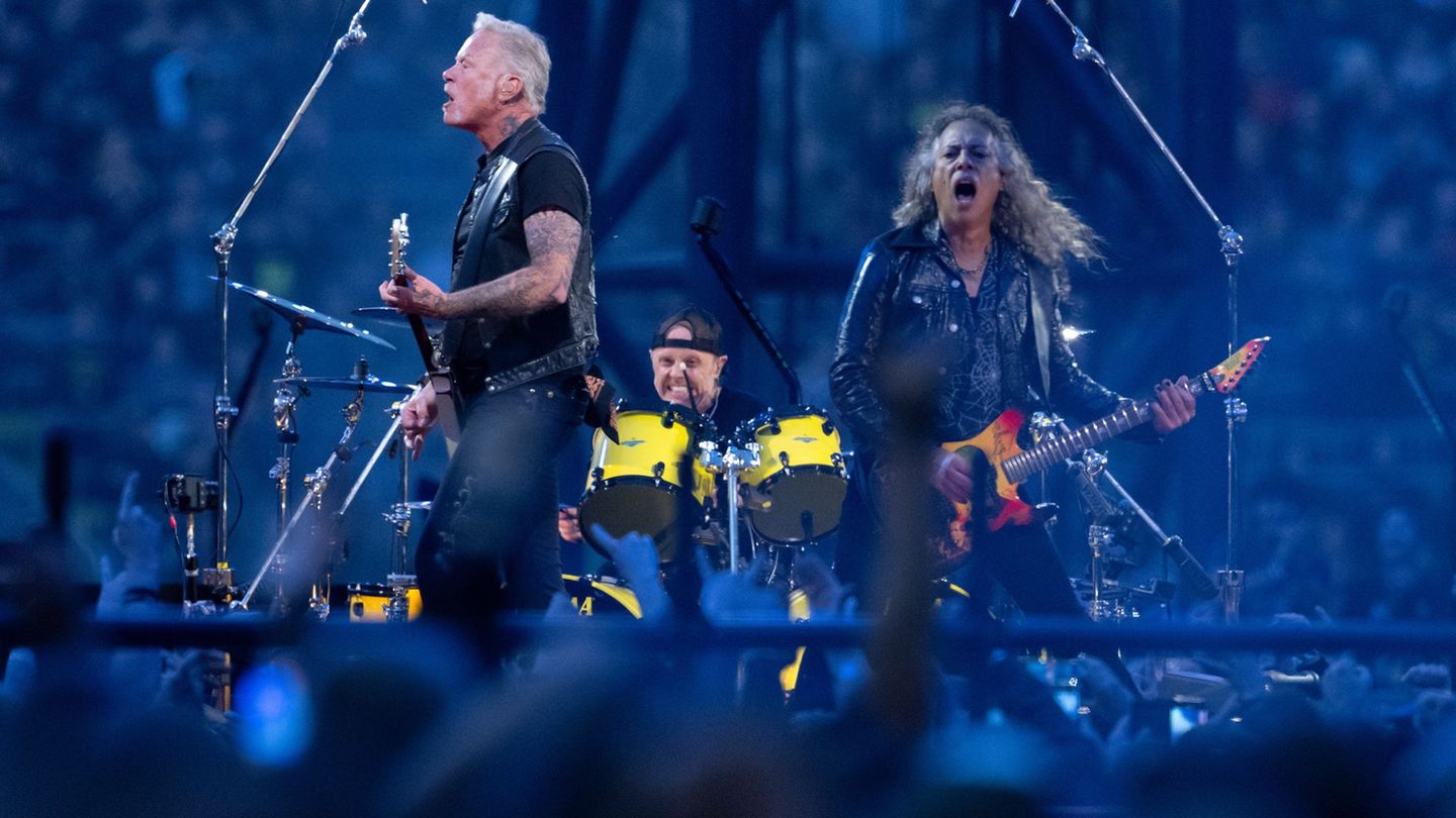 Metallica gehört zu den erfolgreichsten Rockbands der Welt. (Archivbild) Foto: Sven Hoppe/dpa