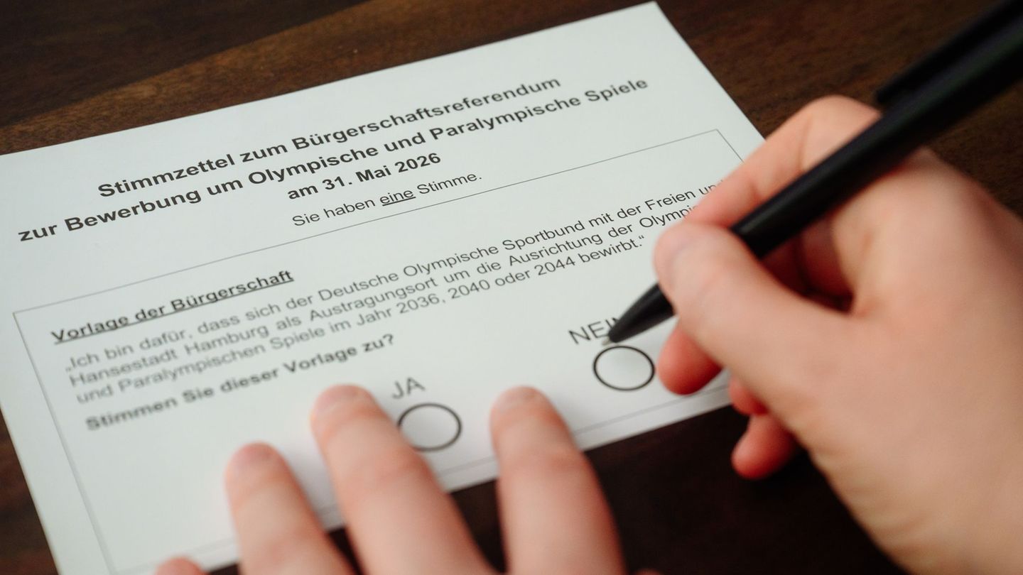 Gibt es ein Ja oder Nein für die Hamburger Bewerbung? Foto: Gregor Fischer/dpa