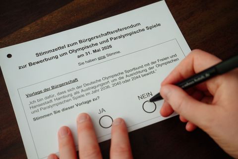 Die Hamburger stimmten gegen eine Olympia-Bewerbung. Foto: Gregor Fischer/dpa
