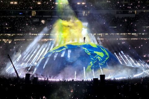 Kanye West am Samstag in Istanbul