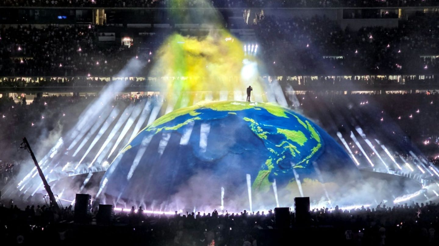 Kanye West am Samstag in Istanbul