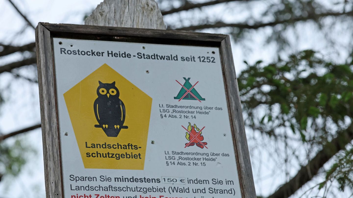 Idyllische Landschaften laden zum Verweilen ein. Doch das Zelt sollte man gerade in Schutzgebieten nicht auspacken. Foto: Bernd