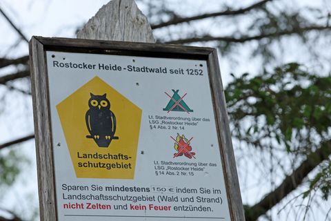 Idyllische Landschaften laden zum Verweilen ein. Doch das Zelt sollte man gerade in Schutzgebieten nicht auspacken. Foto: Bernd