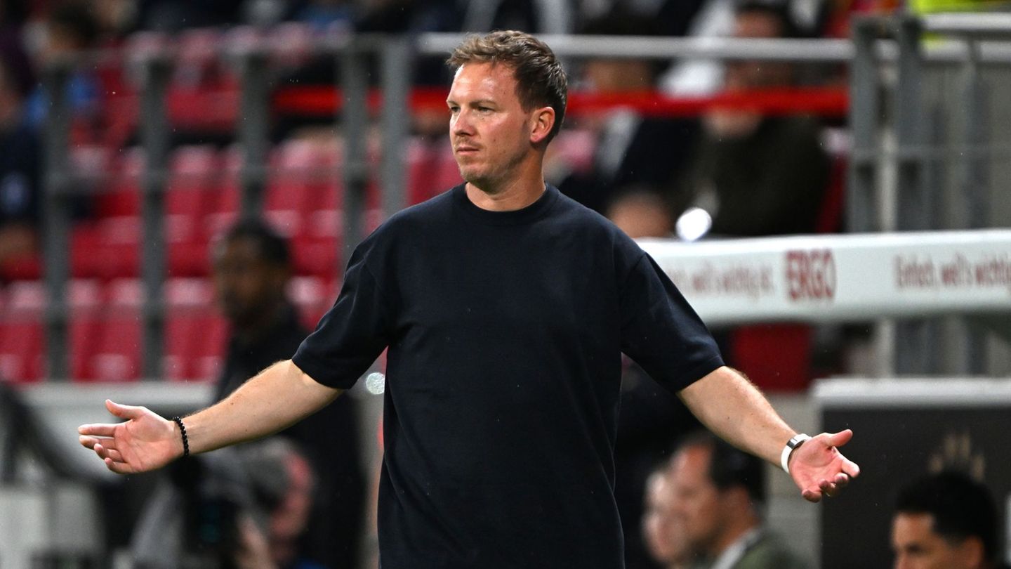 Bundestrainer Julian Nagelsmann plant fix mit Kai Havertz in Bestform bei der WM. Foto: Federico Gambarini/dpa
