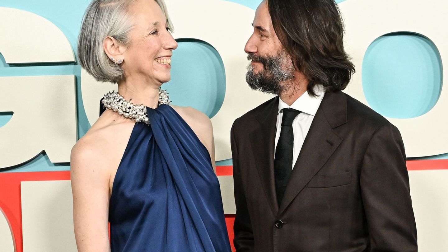Die Beziehung von Alexandra Grant und Keanu Reeves sorgte anfangs für viel Gesprächsstoff. (Archivbild) Foto: Evan Agostini/Invi