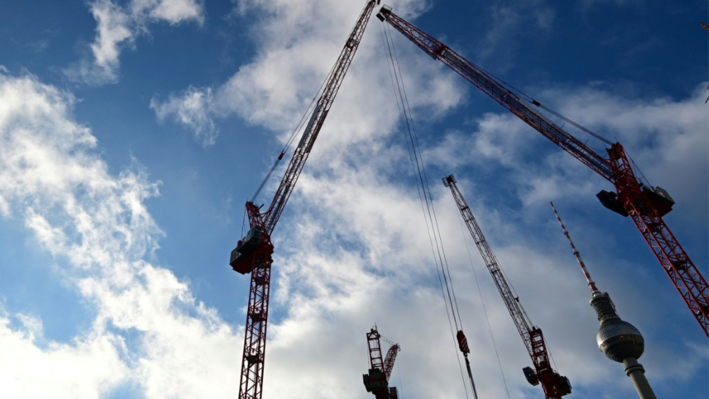 Baustelle in Berlin