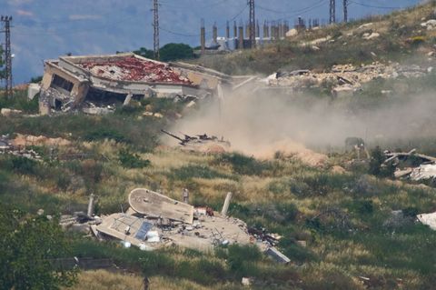 Israels Armee rückt im Süden weiter vor. Foto: Ariel Schalit/AP/dpa
