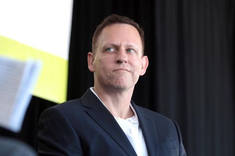 Investor Peter Thiel wurde in Deutschland geboren, ist aber in den USA aufgewachsen