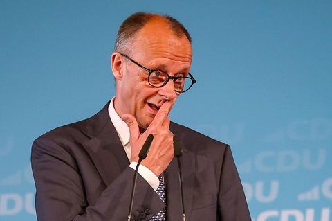 Politikerbeleidigung: Wer Bundeskanzler Merz, hier im Bild, „Lackaffe“ nennt, dürfte nach dem Willen Sachsen straffrei bleiben