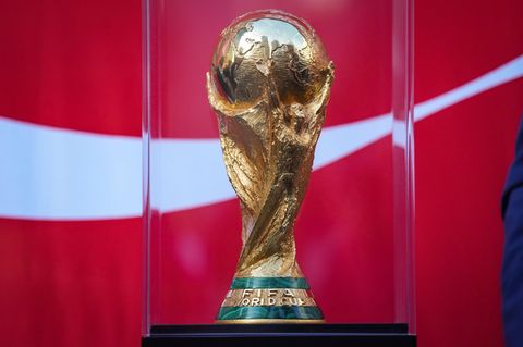 Der WM-Pokal in Vancouver, Kanada
