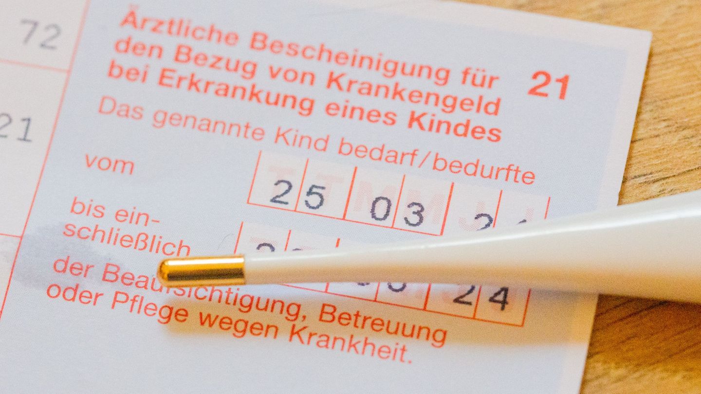 Wenn ein Kind krank ist, bleiben in MV Frauen deutlich häufiger zu Hause als Männer. (Symbolbild) Foto: Fernando Gutierrez-Juare