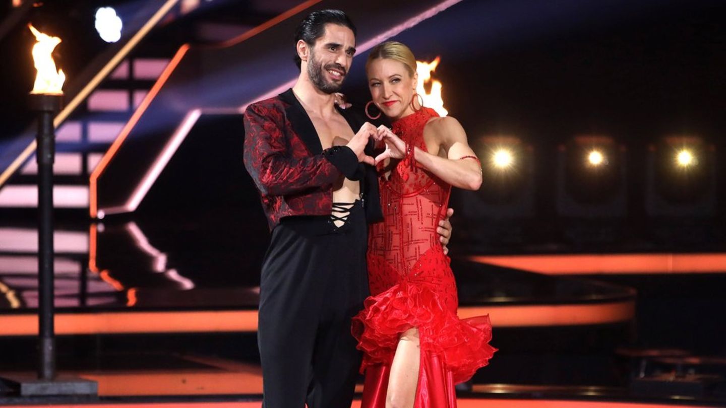 Jan Kittmann und Kathrin Menzinger belegten bei „Let's Dance“ den fünften Platz.