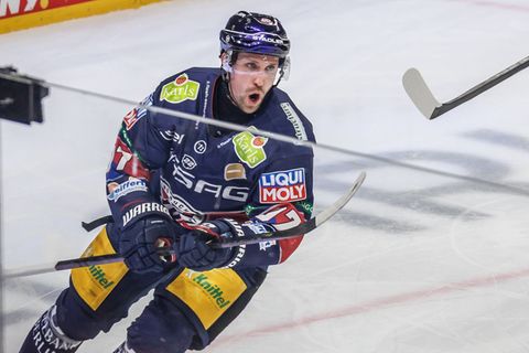 Die Eisbären holen Stürmer Gabriel Fontaine nach Berlin zurück. (Archivbild) Foto: Andreas Gora/dpa