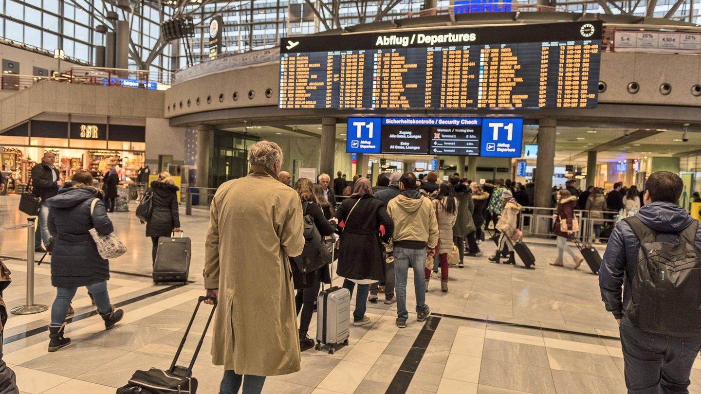 Flughafen Stuttgart, Deutschland: